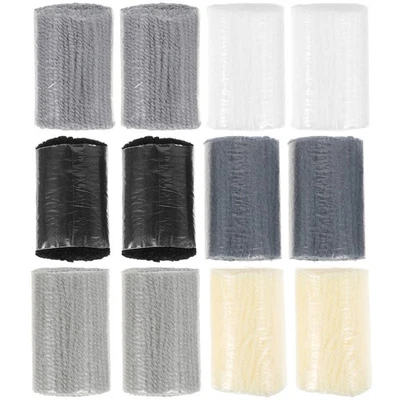  12 Pcs DIY Teppichgarn Dekoratives Handgefertigtes Handwerk -Häkelgarn - Bild 1 von 4