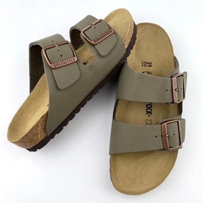 Sandalias Birkenstock Arizona Sandalias Birkibuc Piedra Foto 1 de 4