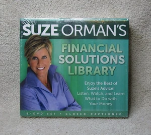 New & Sealed SUZE ORMAN'S FINANCIAL SOLUTIONS LIBRARY 9 Disc DVD Set OOP - Picture 1 of 5