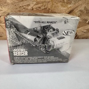 Micro Serger Low Shank Foot MS-L Attachment Heavy Duty Cutting Cut Sew Overcast - Picture 1 of 8