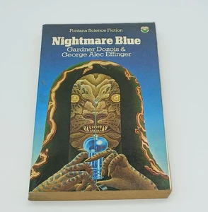 NIGHTMARE BLUE - GARDNER DOZOIS & GEORGE ALEC EFFINGER - PAPERBACK BOOK - Picture 1 of 5