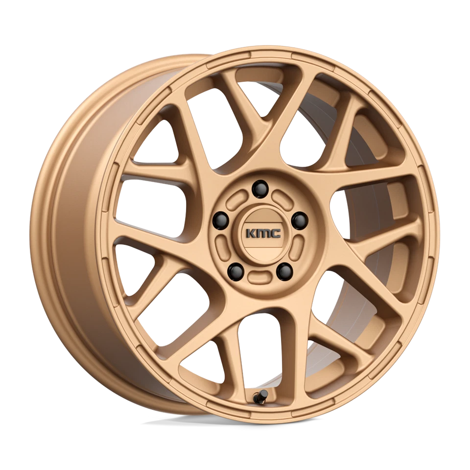 Roda de bronze fosca 17x8 KMC KM708 BULLY 5x4.5 (38mm) - Imagem 1 de 4