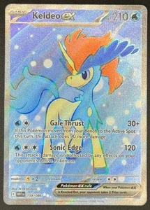Keldeo ex 159/086 Pokemon TCG Scarlet & Violet: White Flare Ultra Rare NM - Picture 1 of 2