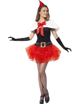 Female Santa Fancy Dress - Santa Costume Tutu For Girls at Christmas by Smiffys - Image 1 of 2