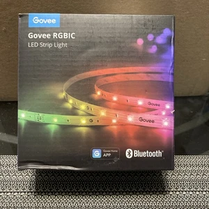 NEW Govee RGBIC LED Strip Lights, 32.8ft Smart LED Lights for Bedroom Bluetooth - Picture 1 of 5