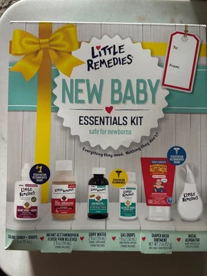 Pequeños remedios, kit esencial para bebés nuevos, 6 elementos esenciales para recién nacidos Foto 1 de 2