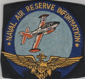Vietnam vintage USN US Navy Air Reserve Information armband patch made in Japan - Picture 1 of 2