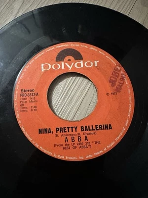Abba 45 rpm Philippines 7" Nina Pretty Ballerina - Image 1 of 2