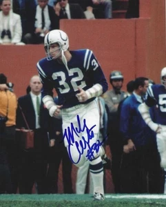 Foto autografiada de Mike Curtis Baltimore Colts 8x10 con certificado de autenticidad - Imagen 1 de 1