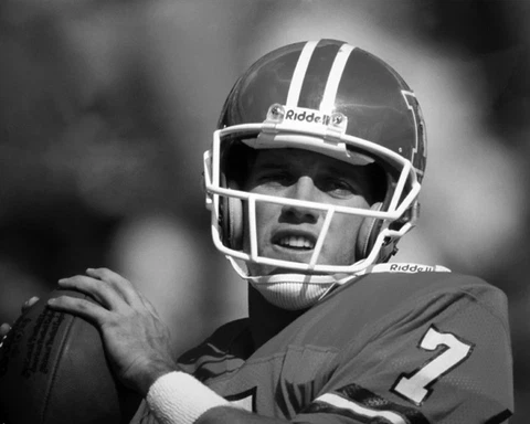 Denver Broncos JOHN ELWAY Glossy 8x10 Photo Print NFL Football Poster Print Cover