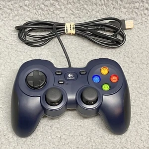 Logitech F310 Gamepad Dark Blue - Picture 1 of 8