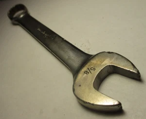 Vintage Snap on OEX200 SAE 5/8 12 Point Short Combination Wrench USA Marks - Picture 1 of 3