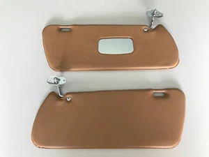 Sonnenblenden links + rechts PALOMINO für Mercedes W113 Pagode 250SL+280SL NEU - Picture 1 of 5