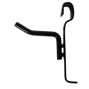 50 2" Peg Hooks Wire Grid Slat Black Retail Display 6mm Tubing Metal Gridwall - Picture 1 of 21