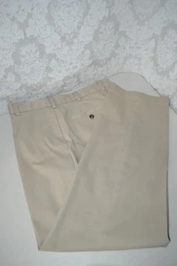 Pantalones chinos Brooks Brothers Advantage Hudson color caqui crema para hombre talla 35 x 31 - Imagen 1 de 10
