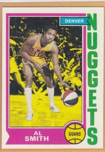 1974-75 TOPPS BASKETBALL AL SMITH #239 NUGGETS NMMT *97769