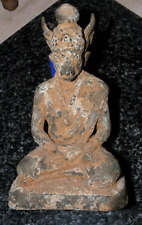 Thai / Cambodian early heavy Bronze Verdigris Buddhist Deer RARE never seen 14cm