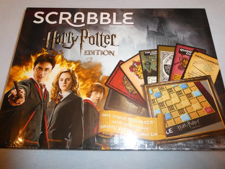 scrabble harry potter edition board game, new and sealed - Image 1 of 1