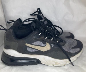Zapatos para correr Nike Air Max 270 React GS negros grises BQ0103-003 talla 4 años - Imagen 1 de 9