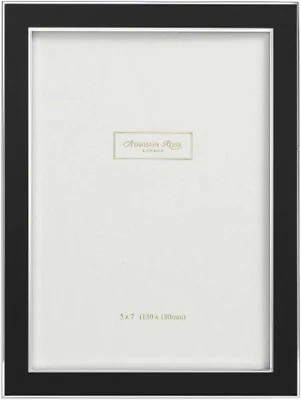 , Marco de fotos contemporáneo, 5X7, esmalte negro, 5 X 7 pulgadas Foto 1 de 3