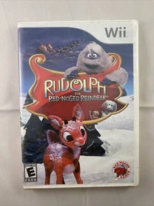 Rudolph the Red-Nosed Reindeer Nintendo Wii, 2010 Nuevo Juego Sellado de Fábrica - Imagen 1 de 2