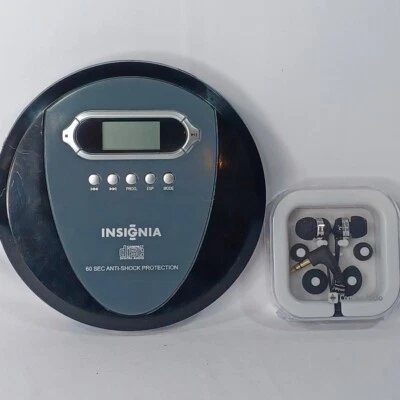 Insignia портативный проигрыватель компакт-дисков с защитой от пропусков, противоударный  - Изображение 1 из 4