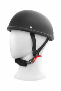 EZ Rider Novelty Flat Black Helmet with Durable Q-Release