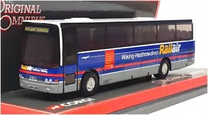 Corgi 1/76 Scale 42710 - Van Hool Alizee Bus - Railair Heathrow/Woking Direct - Foto 1 di 5
