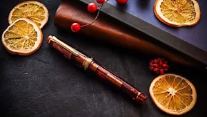 WANCHER Limited SAILOR Original Professional Gear Hawaiian Ripe 21K Fountain Pen - Picture 1 of 14