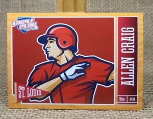 2013 Panini Triple Play Allen Craig Baseball Card #77 Cardinals FREE S&H A1