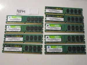 Corsair 9x2Gb=18Gb PC2-5300 667 DDR2 Desktop Memory RAM (4849) - Picture 1 of 2