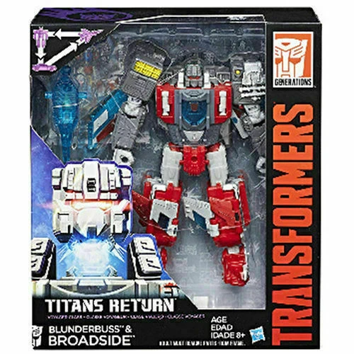 Transformers Generations Titans Return Voyager Class Broadside and Blunderbuss