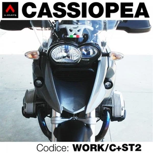 Kit 2 faretti Cassiopea con staffe e cablaggio per BMW R1200 GS dal 2004 al 2007 - Picture 1 of 8