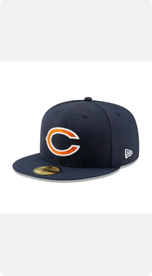 New Men's New Era NFL Authentic On-Field 59Fifty Fitted Chicago Bears - Image 1 of 1