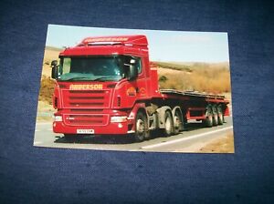 TRUCK PHOTO SCOTTISH ~ SCANIA R400 SAM ANDERSON TRANSPORT NEWHOUSE