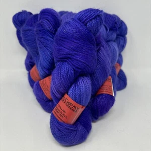 10 Skeins Alchemy Lone Star Yarn In Dream Purple Wool & Mohair 140 yds each - Picture 1 of 7