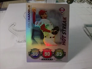 2010 Topps Attax Silver Foil  #22 - Cole Hamels - Philadelphia Phillies 10-1469 - Picture 1 of 2