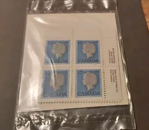 1 Macht Set Block №1 Stamp Canada # 713 Queen - Bild 1 von 2