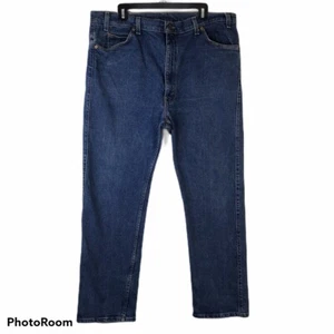 Levi Strauss & Co Herren Jeans gerades Bein Größe 42"x 30" mittlere Waschung Denim Reißverschluss Hosenschlitz - Bild 1 von 12