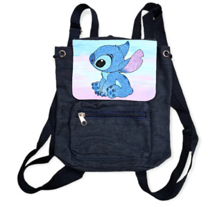 Lilo and Stitch Small Backpack Bag Satchel Gizmo Gremlins ET Disney Art Sketch