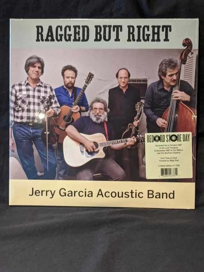 Jerry Garcia - Ragged But Right - RSD - Limited - 180 gram - Live - SEALED LP! - Image 1 of 1