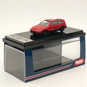 Hobby Japón 1/64 CR-X SiR (EF8) J.D.M. Modelo diecast estilo perla roja HJ643005R - Imagen 1 de 6