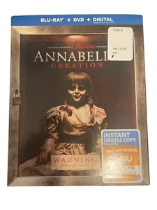 Annabelle: Creation (Blu-ray, 2017) Warner Bros. NEW Sealed - Picture 1 of 2