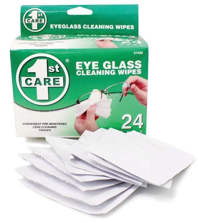 96 X Eye Glasses Cleaning Wipes Lens Cameras PHONES Cleaner Moistened