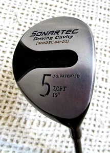 Sonartec SS-02 Driving Cavity 19* Degree 5 Wood 42" RH ~ Reg Flex Graphite Shaft - Picture 1 of 8