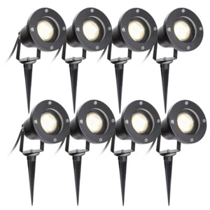 4W LED Lampe Gartenstrahler Set Spießstrahler Außenstrahler Mit Erdspieß IP65 - Bild 1 von 8