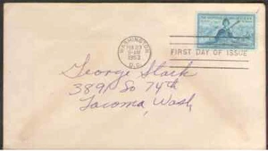 US. 1017. 3c. National Guard. FDC. 1953 -2 - Picture 1 of 2