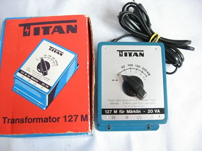 BM6* MÄRKLIN TITAN 127 M Transformator 20VA - Bild 1 von 2
