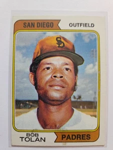 Bob Tolan 1974 Topps #535 en muy buen estado/excelente - Imagen 1 de 2