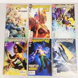 Hawkman Lot of 6 DC Comics no 3, 8, 9, 13, 14, 16 2002-2003 Vintage - Picture 1 of 8